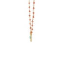 Necklace with Green Pendant | Mixed Stones