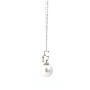 18ct White Gold South Sea Pearl & Diamond Pendant