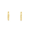 Huggie Hoop Earrings | 10mm x 1.9mm Round 9K