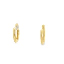 Huggie Hoop Earrings | 10mm x 1.9mm Round 9K