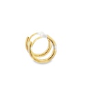 Huggie Hoop Earrings | 10mm x 1.9mm Round 9K