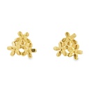 Stud Earrings | Flower Cluster In 9K Yellow Gold