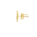 Stud Earrings | Flower Cluster In 9K Yellow Gold