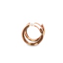 Huggie Hoop Earrings | Classic 10x2.6mm 9K Rose Gold