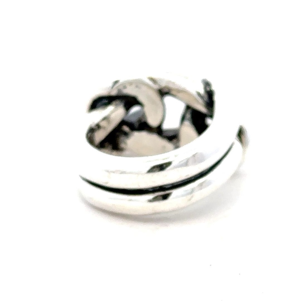 Ring | Chunky Chain Style In Silver