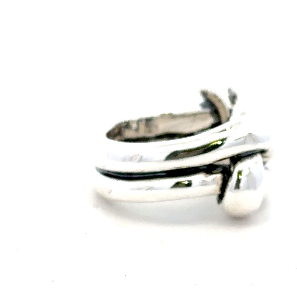 Ring | Chunky Chain Style In Silver