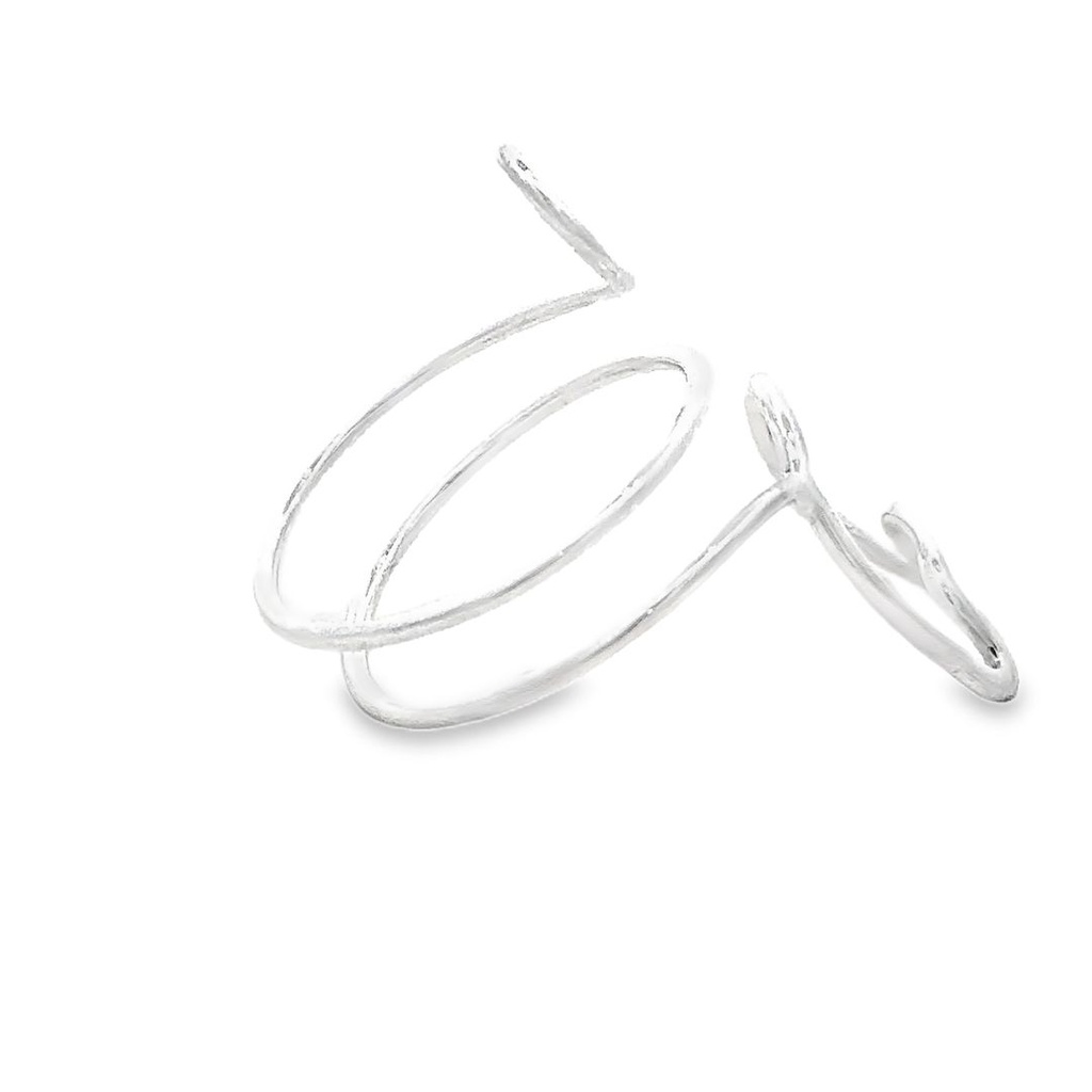 Ring | Cat Outline In Silver