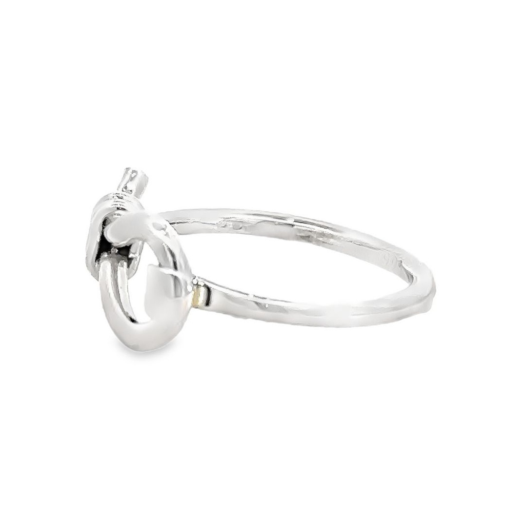 Ring | Loop & Catch In Silver