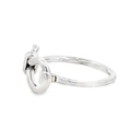 Ring | Loop & Catch In Silver