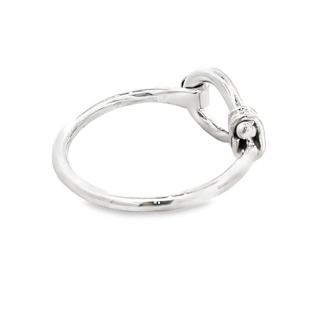 Ring | Loop & Catch In Silver