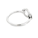 Ring | Loop & Catch In Silver