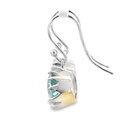 Earrings | Silver Blue Topaz Drops
