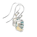 Earrings | Silver Blue Topaz Drops