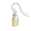 Earrings | Silver Citrine Drops