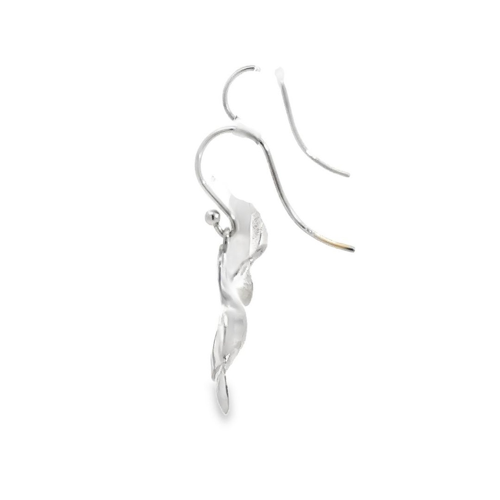 Earrings | Silver Frangipanies