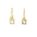 Earrings | 9 Carat Blue Topaz Drops