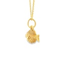 Triggerfish Pendant In 18K Yellow Gold