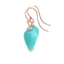 Earrings | Inverted Amazonite Drops 9K Hooks