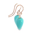 Earrings | Inverted Amazonite Drops 9K Hooks