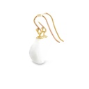 Earrings | White Agate Drops On 9K Gold Hooks