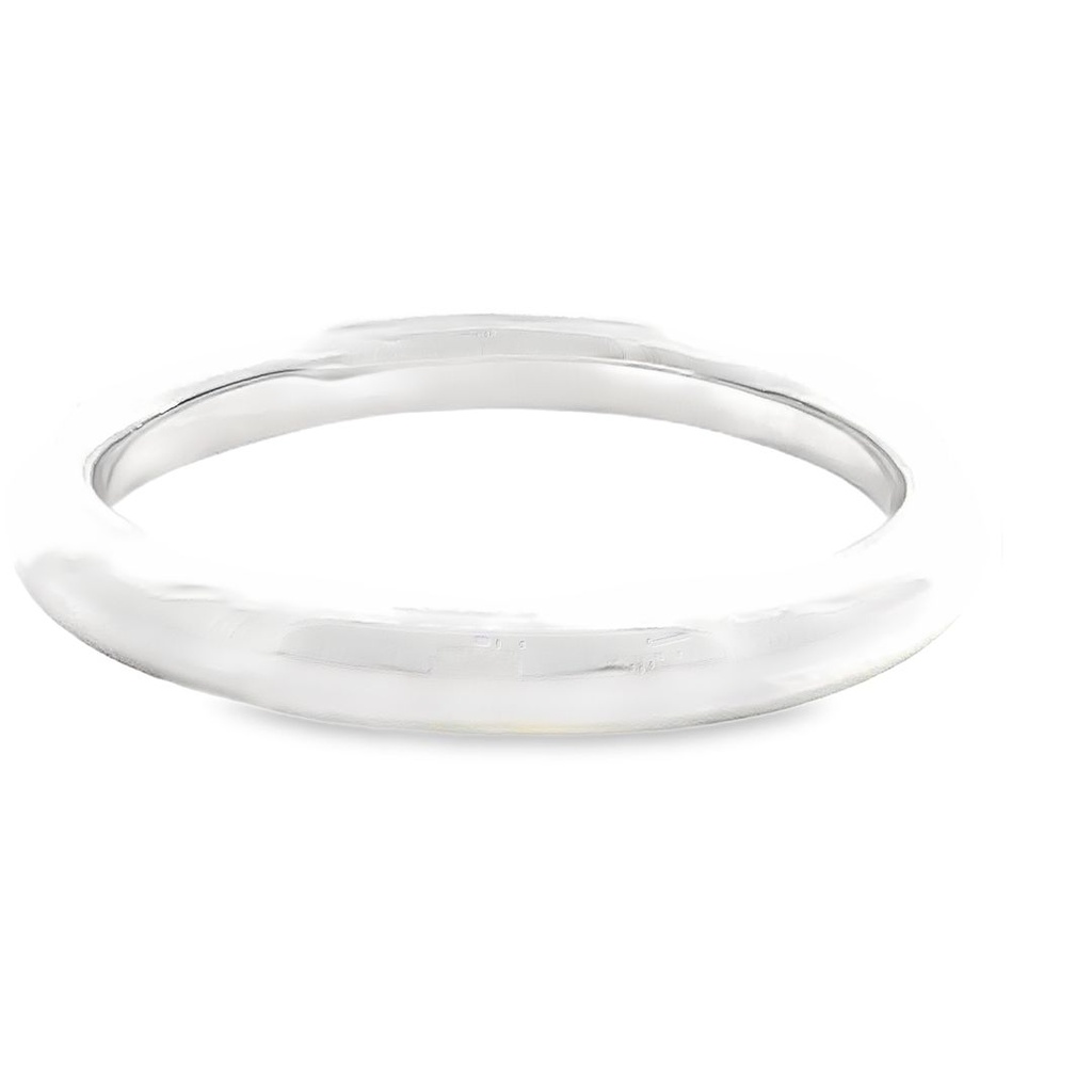 Bangle | 10mm Round Profile In Sterling Silver