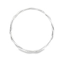 Bangle | Wide Weave Rope Style In Sterling Silver