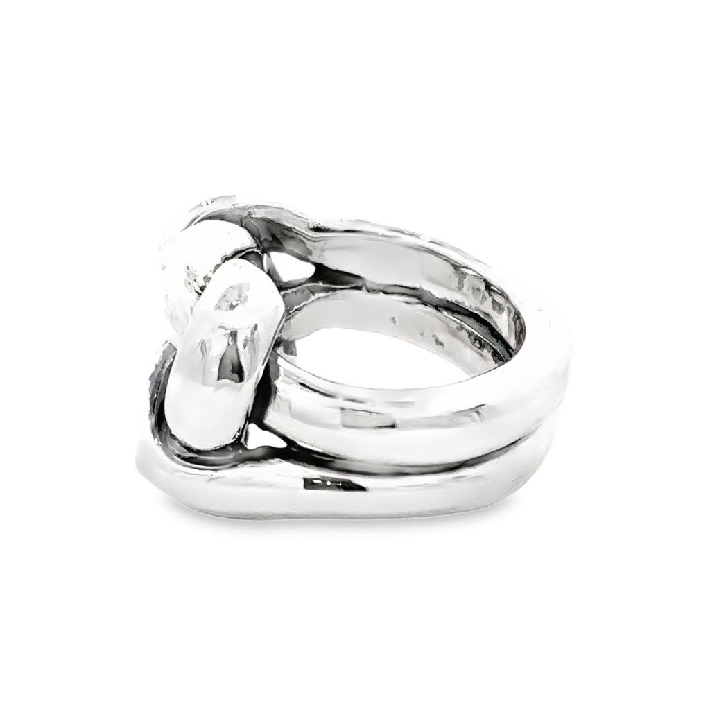 Ring | Chunky Chain Style In Silver