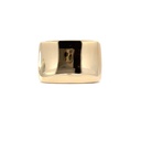 9ct Yellow Gold Rectangular Flat Top Ring