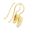 Earrings | Gold Plated Brass With Rose Quartz