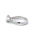 Cubic Zirconia in Sterling Silver Ring