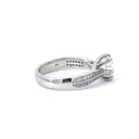 Cubic Zirconia in Sterling Silver Ring