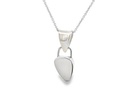 Doublet Opal Pendant Set In A Sterling Silver