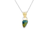 Doublet Opal Pendant Set In A Sterling Silver