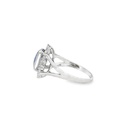 Triplet Opal Ring With Multi Colours In Silver