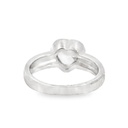 Heart Cubic Ring | Sterling Silver