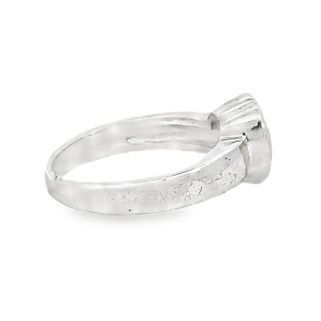 Heart Cubic Ring | Sterling Silver