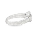 Heart Cubic Ring | Sterling Silver