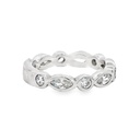 Heart Cubic Ring | Sterling Silver