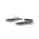 Cufflinks | Silver Papua New Guinea Flag