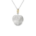 Fan Palm Pendant | 9ct White Gold