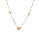 Opal Necklace & Diamond Detail | 14K Lightning Ridge