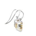 Earrings | Citrine Drops In 9ct White Gold