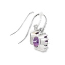 Earrings Silver Amethyst Drops (copy)