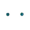 Opal Earrings | Triplet Studs In Sterling Silver