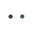 Opal Earrings | Triplet In Sterling Silver