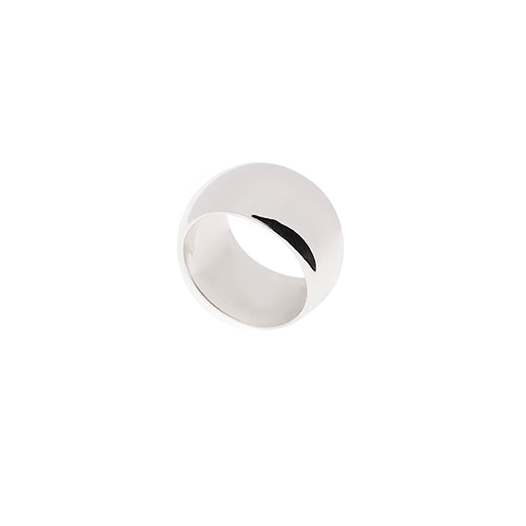 Sterling Silver 12mm Wide Ring