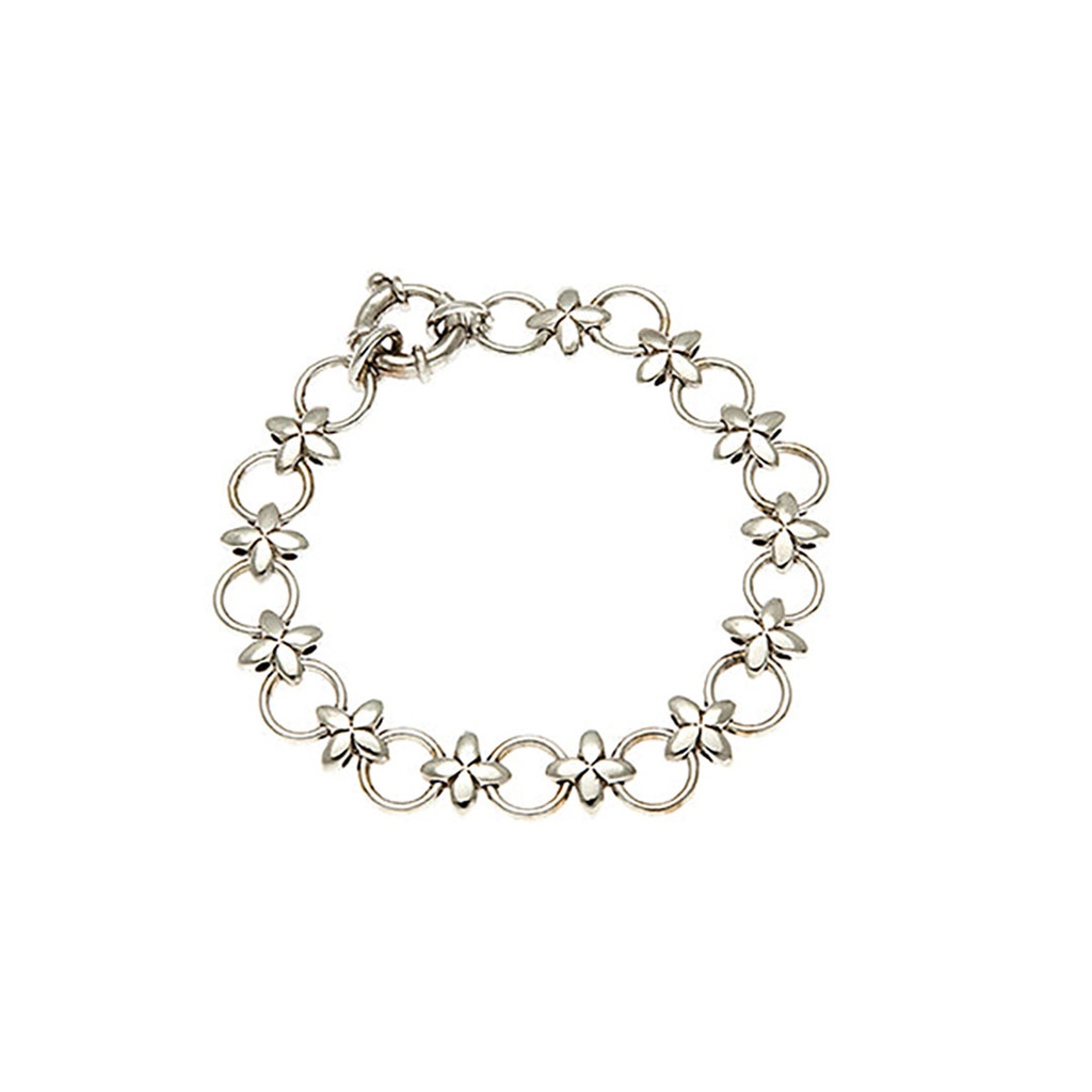 Bracelet Hugs & Kisses | 9K White Gold