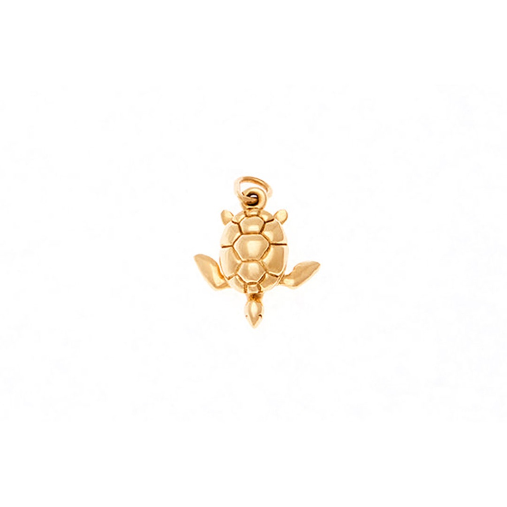Turtle Pendant | 18ct Yellow Gold