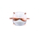 Cabochon Green Quartz Ring In 18ct Rose Gold