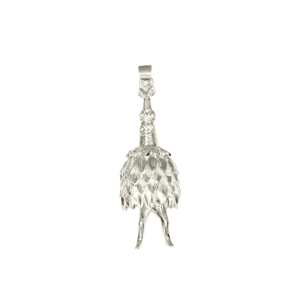 Silver Duk-Duk Pendant